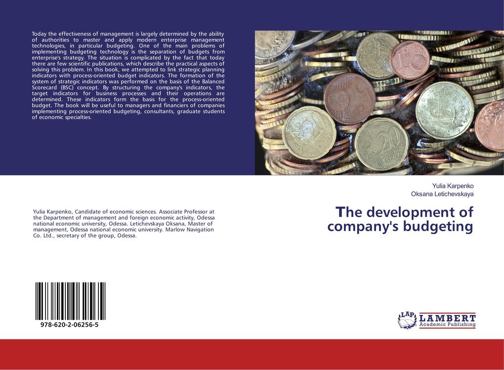 he development of company's budgeting