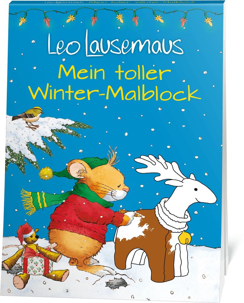 Image of Leo Lausemaus - Mein toller Winter-Malblock