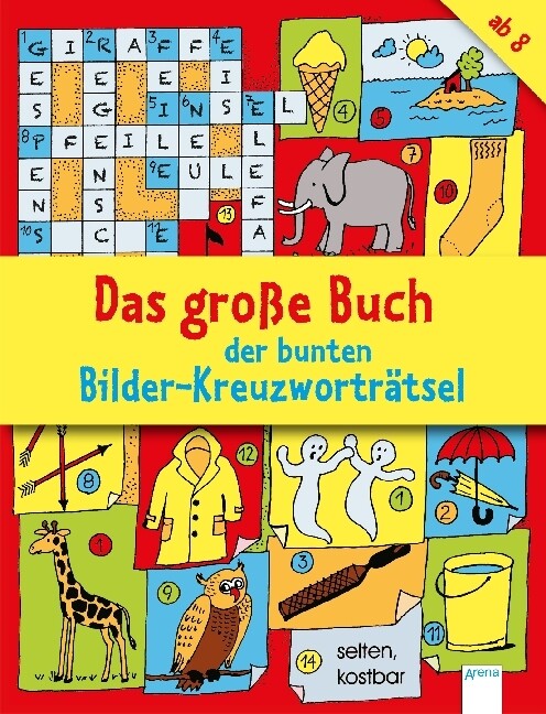 Image of Das große Buch der bunten Bilder-Kreuzworträtsel