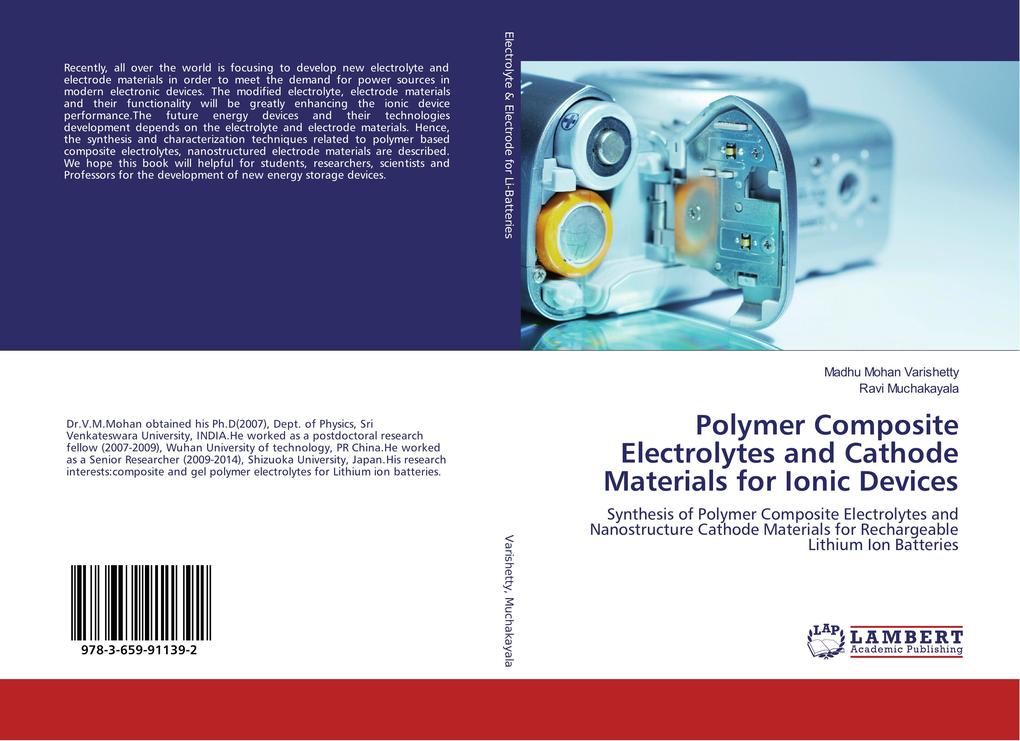 Polymer Composite Electrolytes and Cathode Materials for Ionic Devices