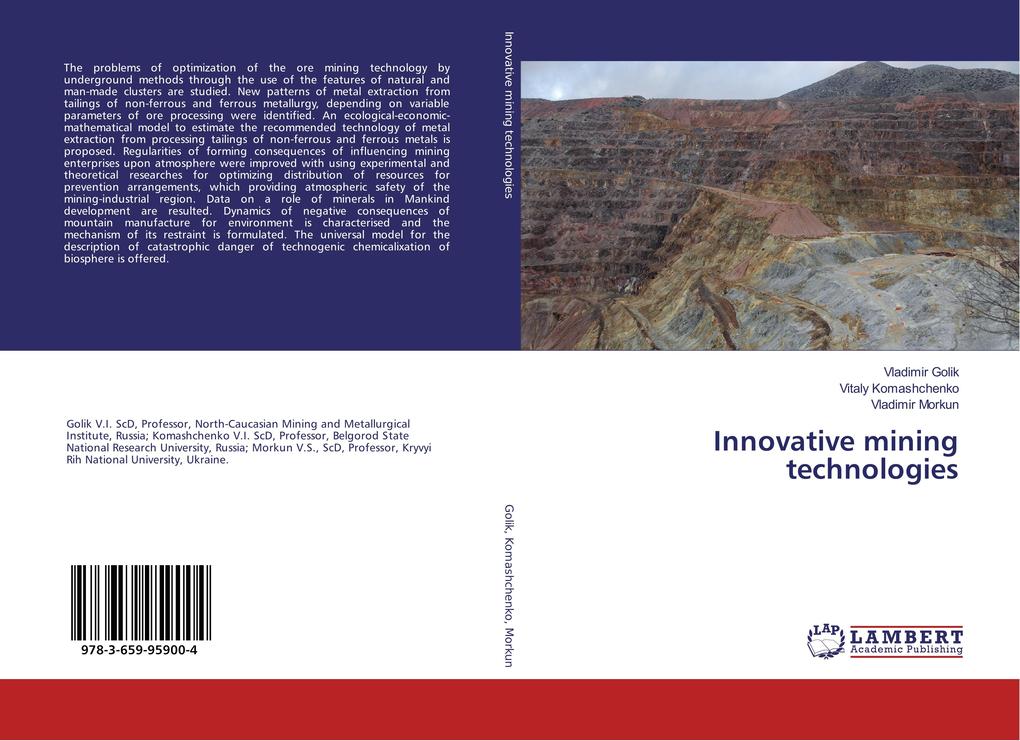 Innovative mining technologies