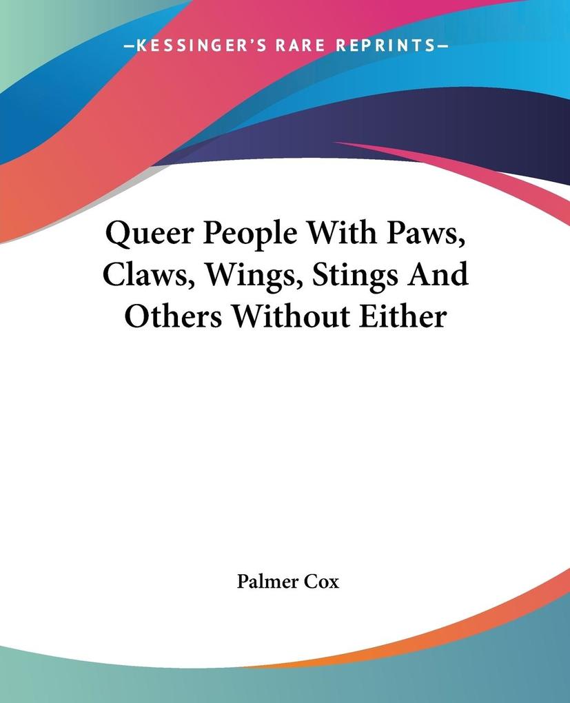 Queer People With Paws Claws Wings Stings And Others Without Either