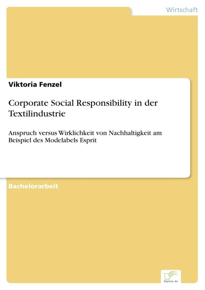 Corporate Social Responsibility in der Textilindustrie