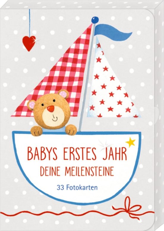 Image of Fotokarten-Box - BabyGlück - Babys erstes Jahr - Deine Meilensteine