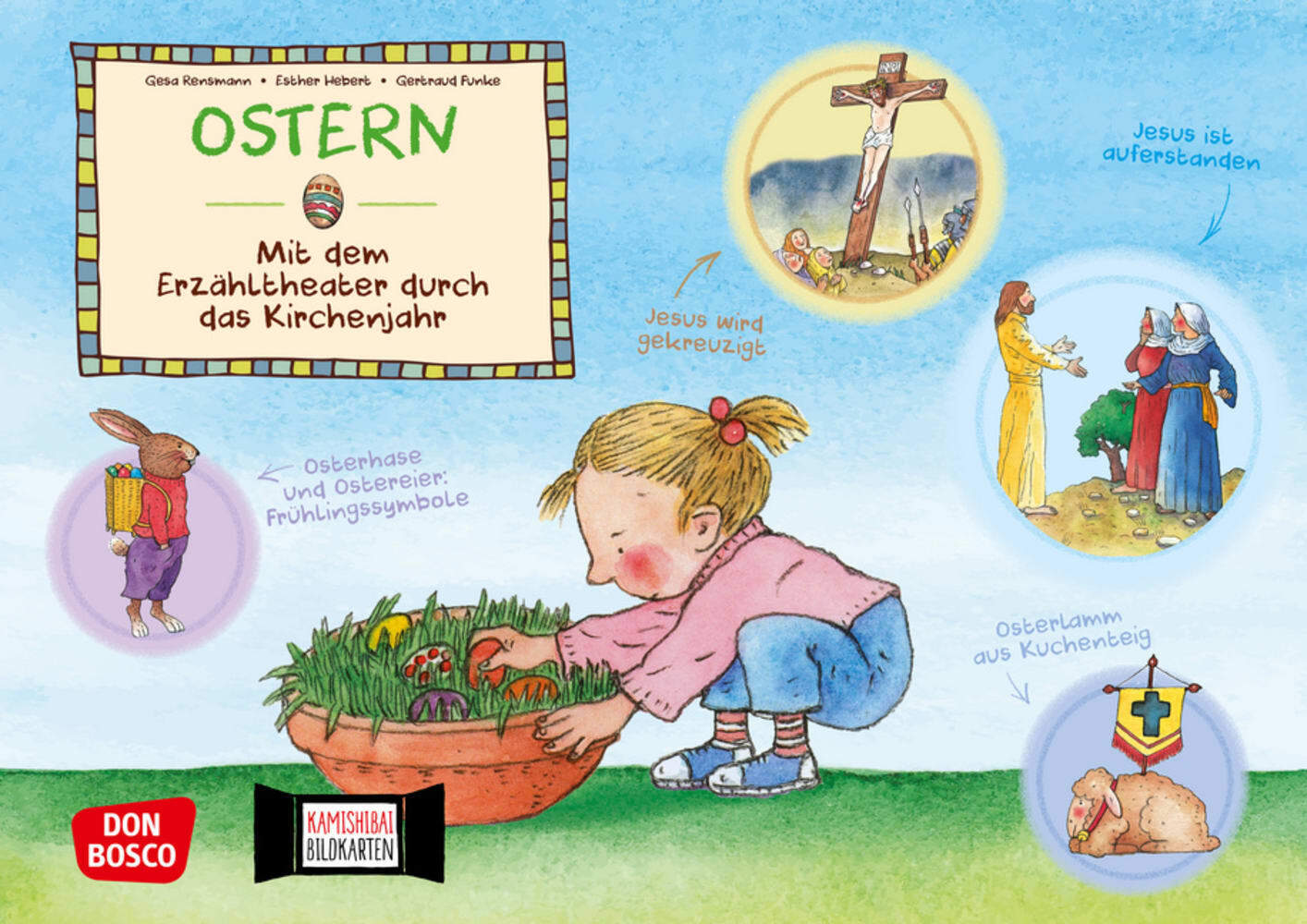 Ostern. Kamishibai Bildkartenset.