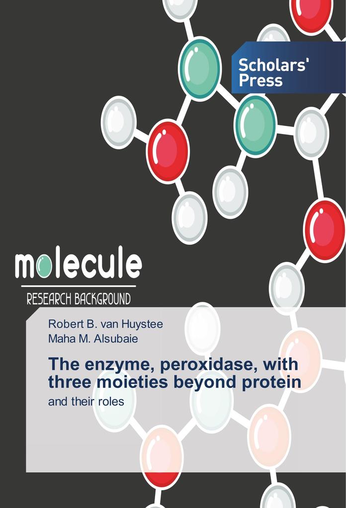 The enzyme peroxidase with three moieties beyond protein