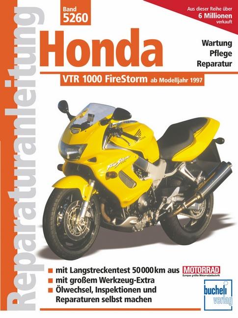 Reparaturanleitung Honda VTR 1000 FireStorm. Band 5260