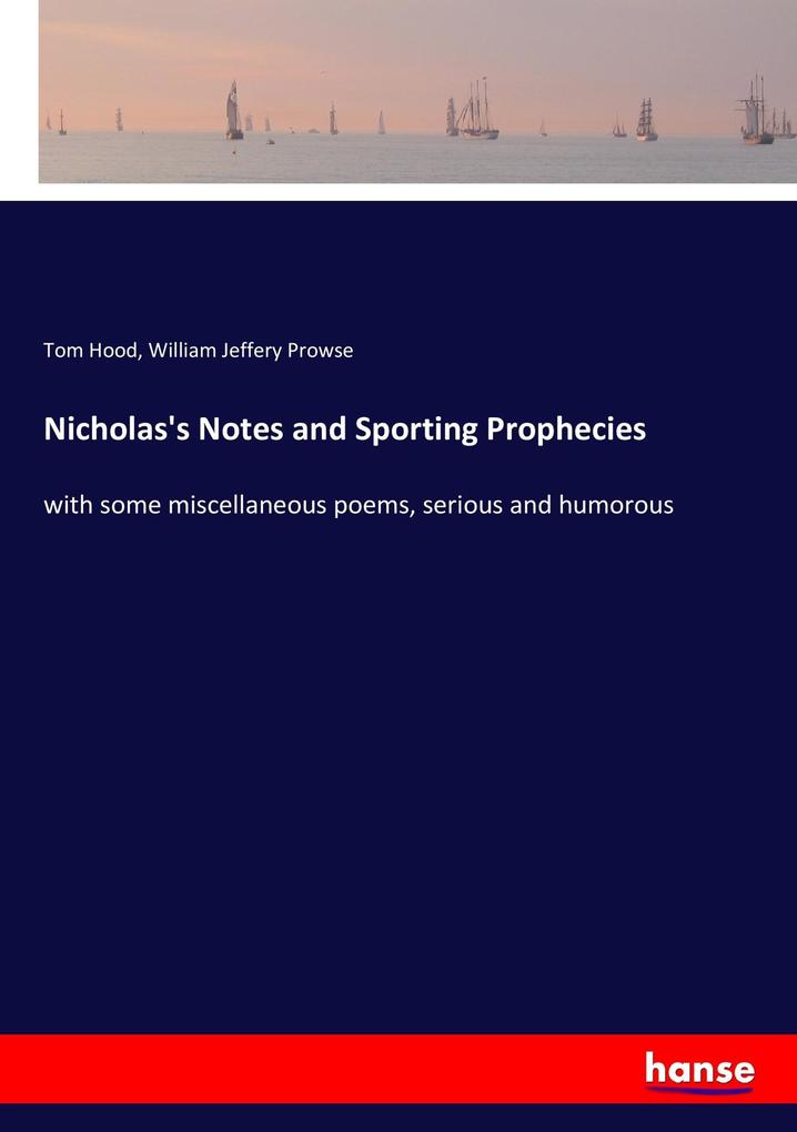 Image of Nicholas's Notes and Sporting Prophecies