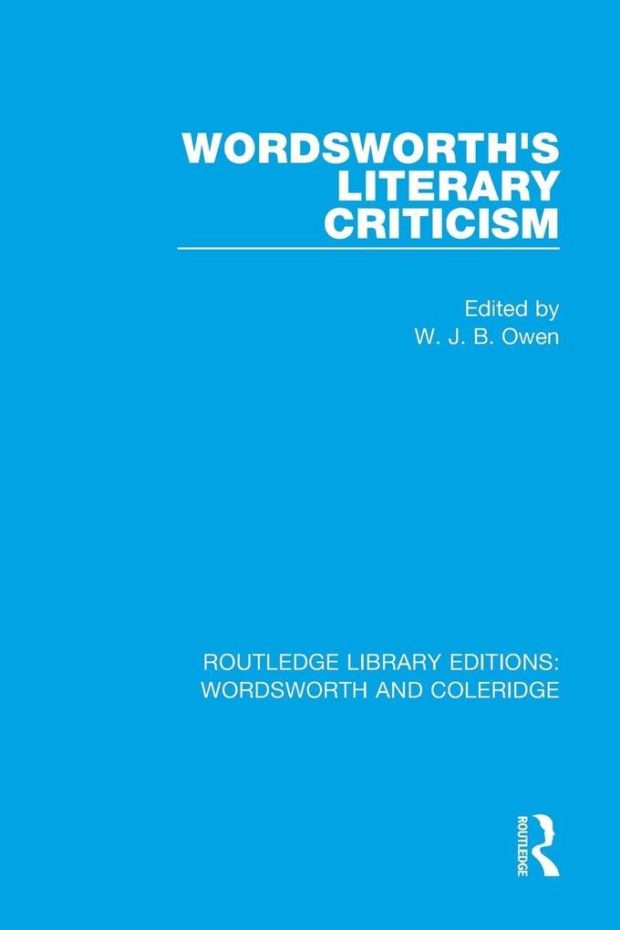 Wordsworth's Literary Criticism