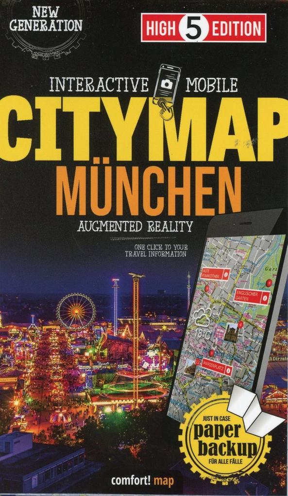 High 5 Edition Interactive Mobile CITYMAP München. Munich