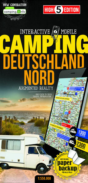High 5 Edition Interactive Mobile CAMPINGMAP Deutschland Nord. Germany North