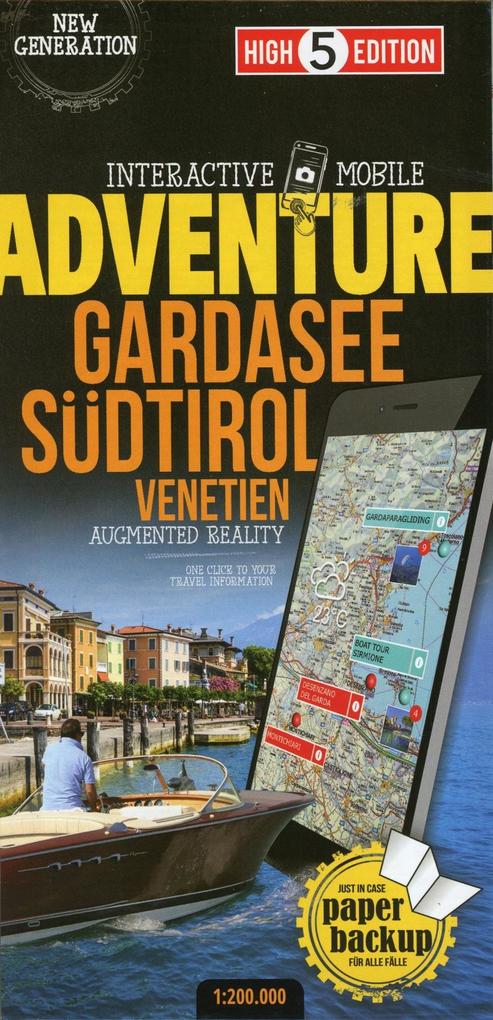High 5 Edition Interactive Mobile ADVENTUREMAP Gardasee Südtirol