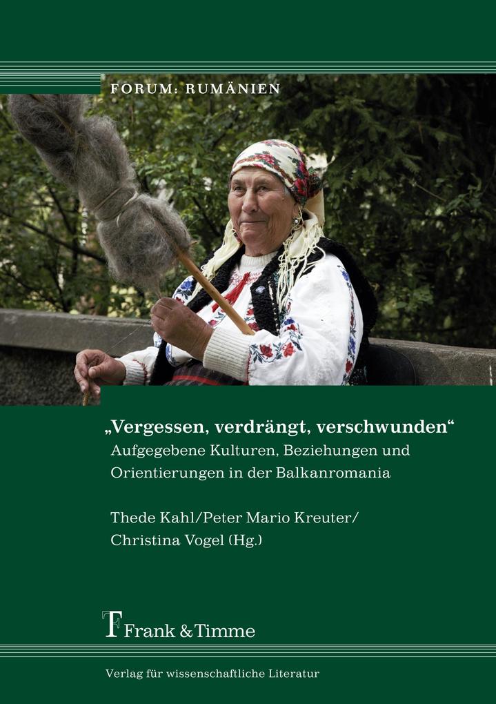 'Vergessen verdrängt verschwunden'