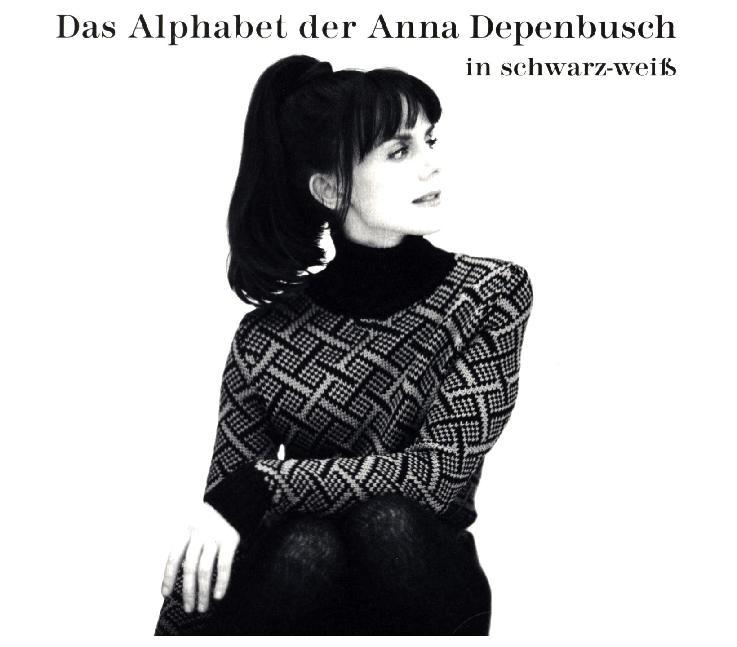 Das Alphabet der Anna Depenbusch in Schwarz-Weiß