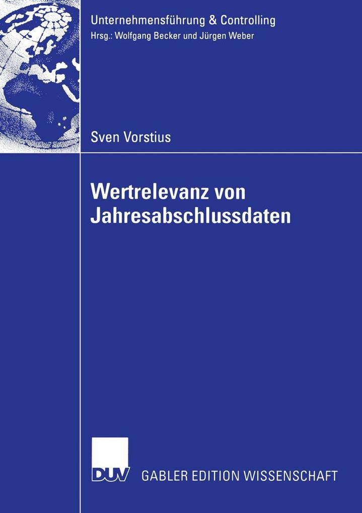 Wertrelevanz von Jahresabschlussdaten