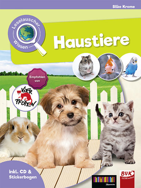 Image of Leselauscher Wissen: Haustiere (inkl. CD und Stickerbogen)