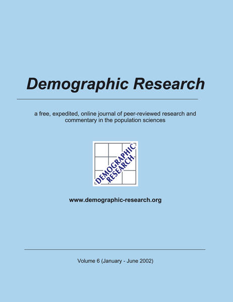 Demographic Research Volume 6