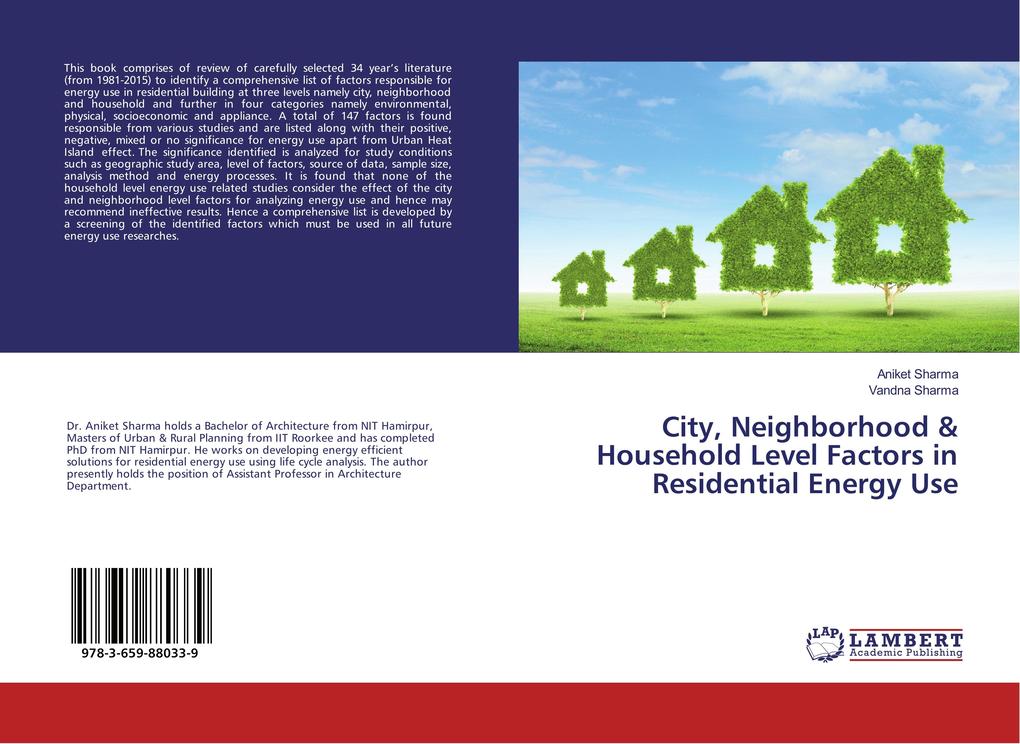 City Neighborhood & Household Level Factors in Residential Energy Use