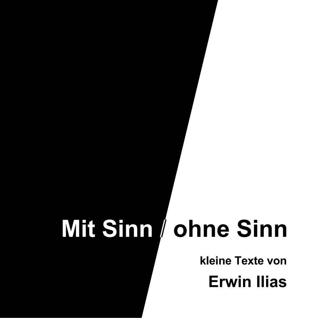 Image of Mit Sinn / ohne Sinn