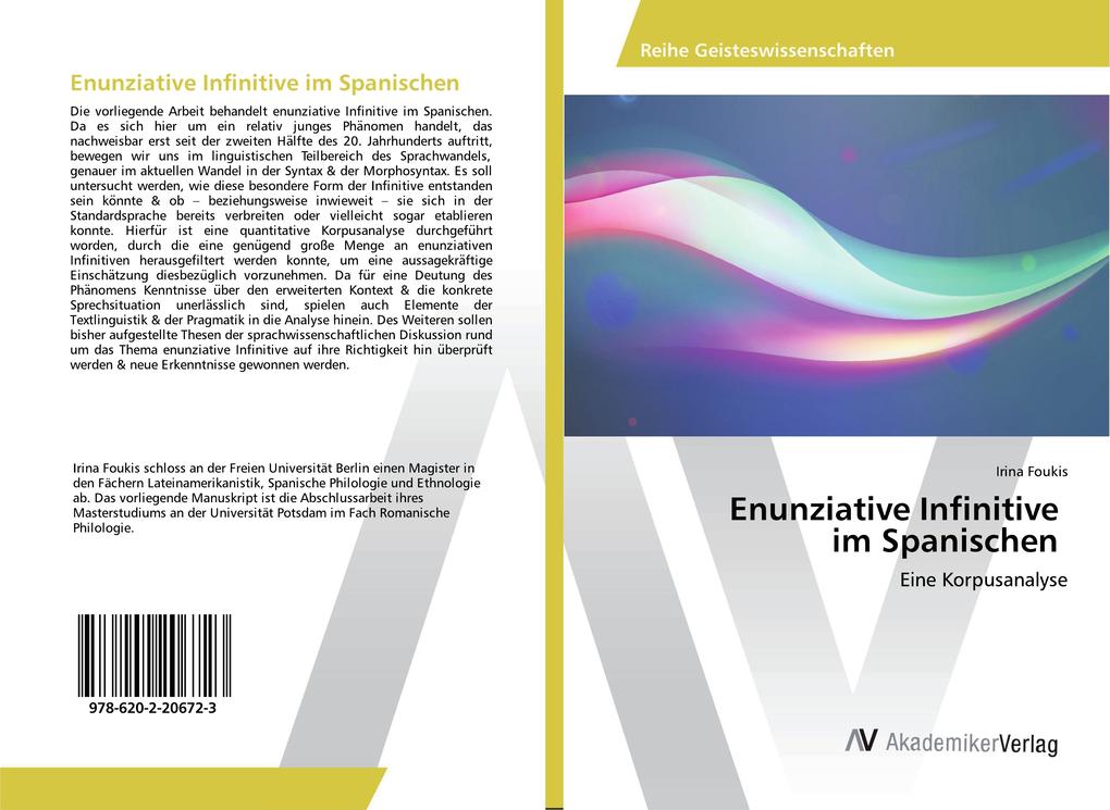 Enunziative Infinitive im Spanischen