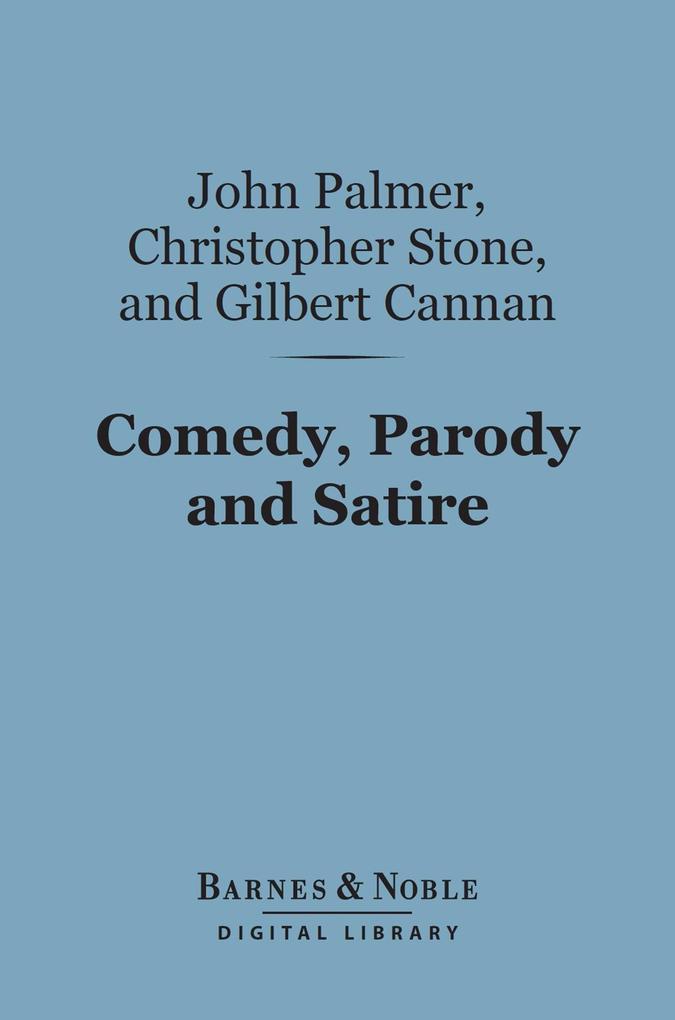 Comedy Parody and Satire (Barnes & Noble Digital Library)