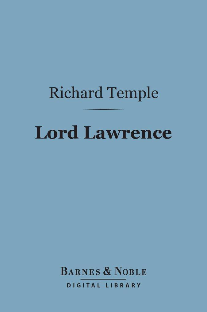 Lord Lawrence (Barnes & Noble Digital Library)