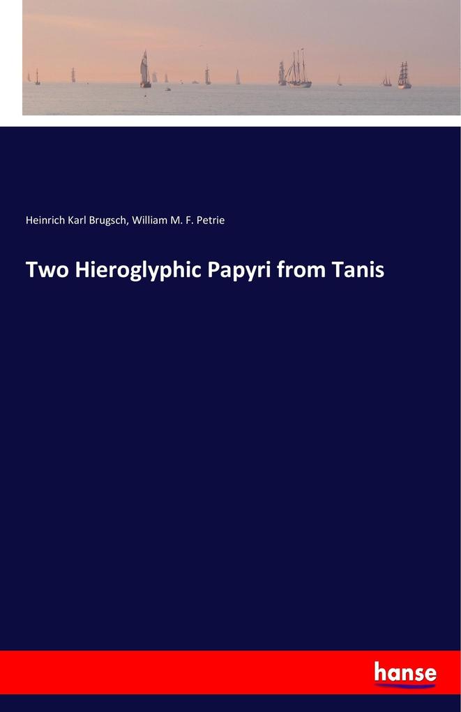 Image of Two Hieroglyphic Papyri from Tanis