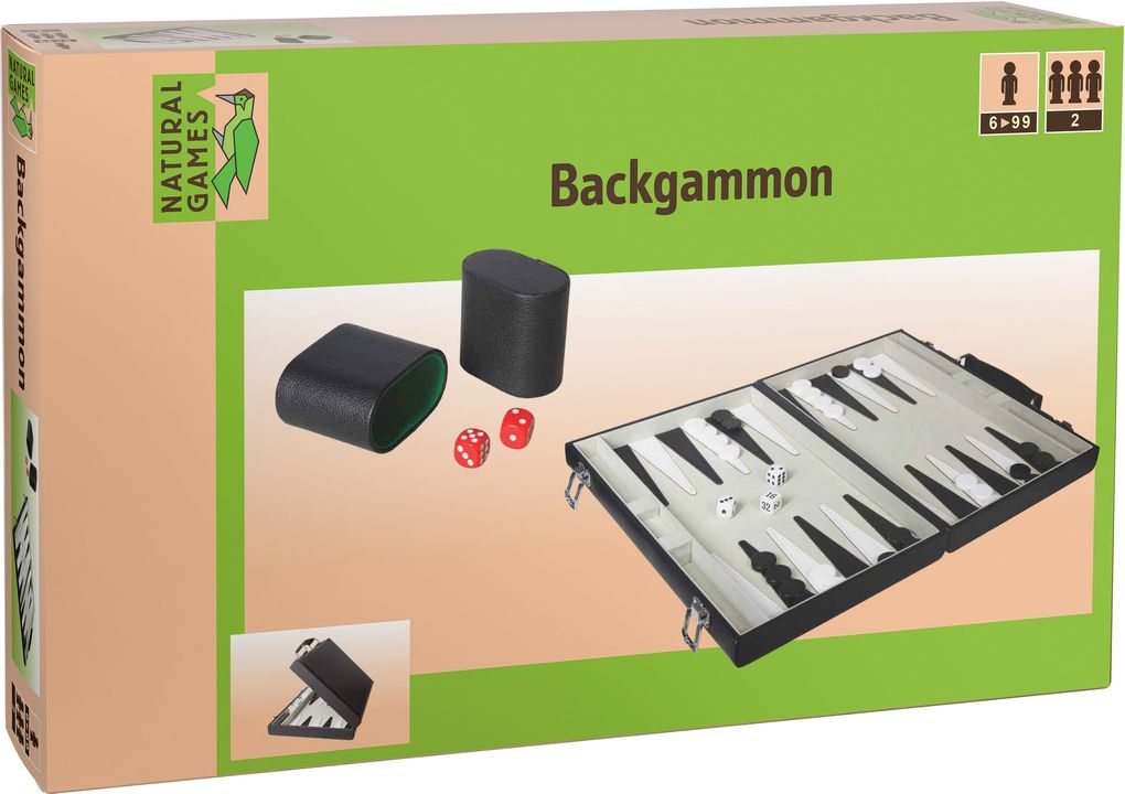 Image of Backgammon Kunstleder 47 x 37 cm