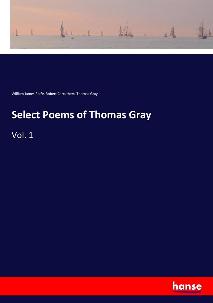 Image of Select Poems of Thomas Gray
