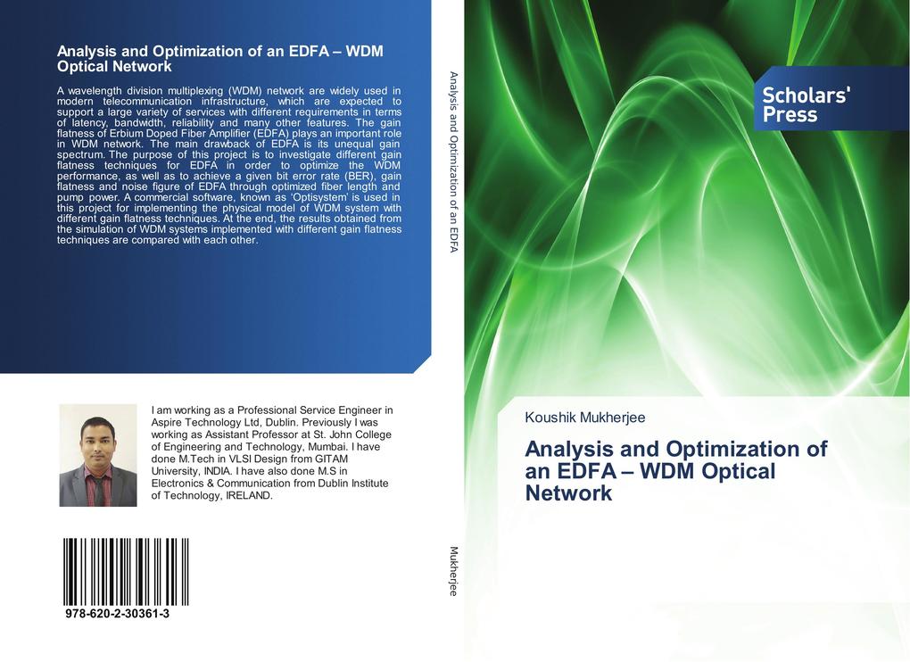 Analysis and Optimization of an EDFA - WDM Optical Network