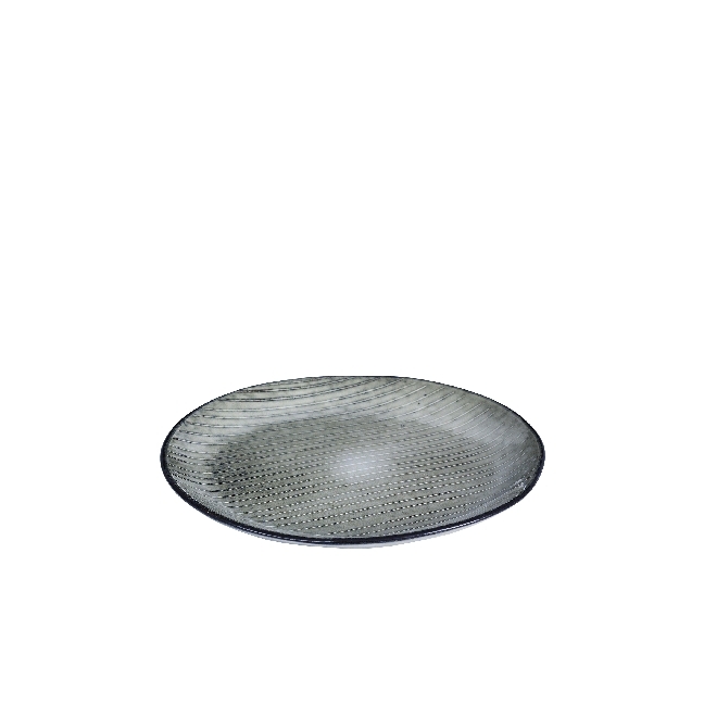 Broste Copenhagen Teller Nordic Sea 20 Cm Graublau Keramik
