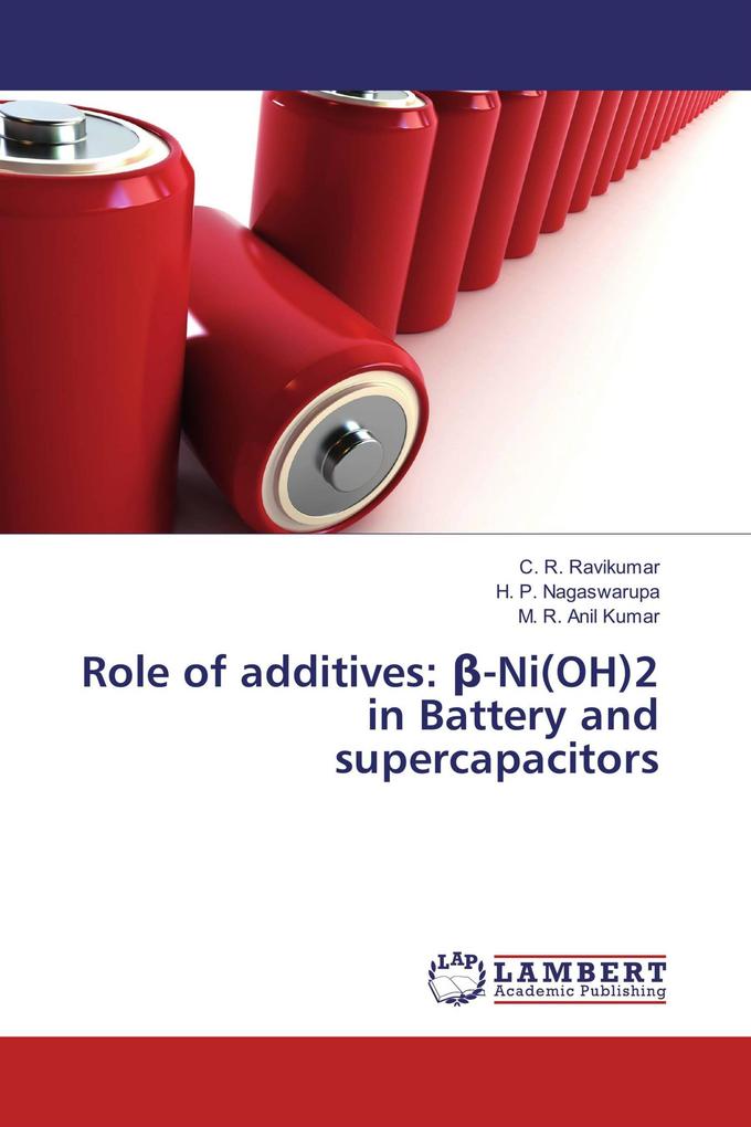 Role of additives: -Ni(OH)2 in Battery and supercapacitors