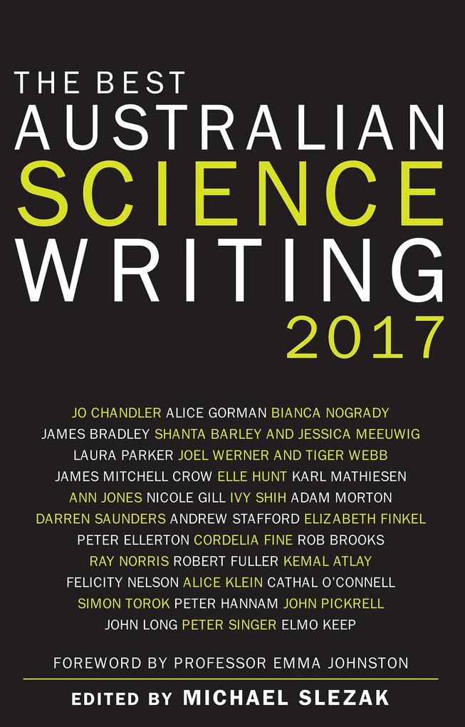 Best Australian Science Writing 2017