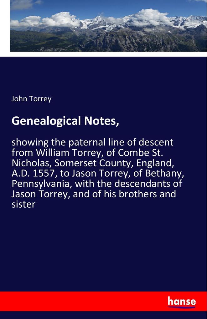 Genealogical Notes