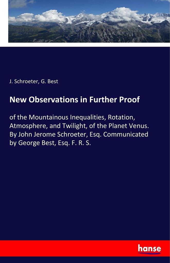 Image of New Observations in Further Proof