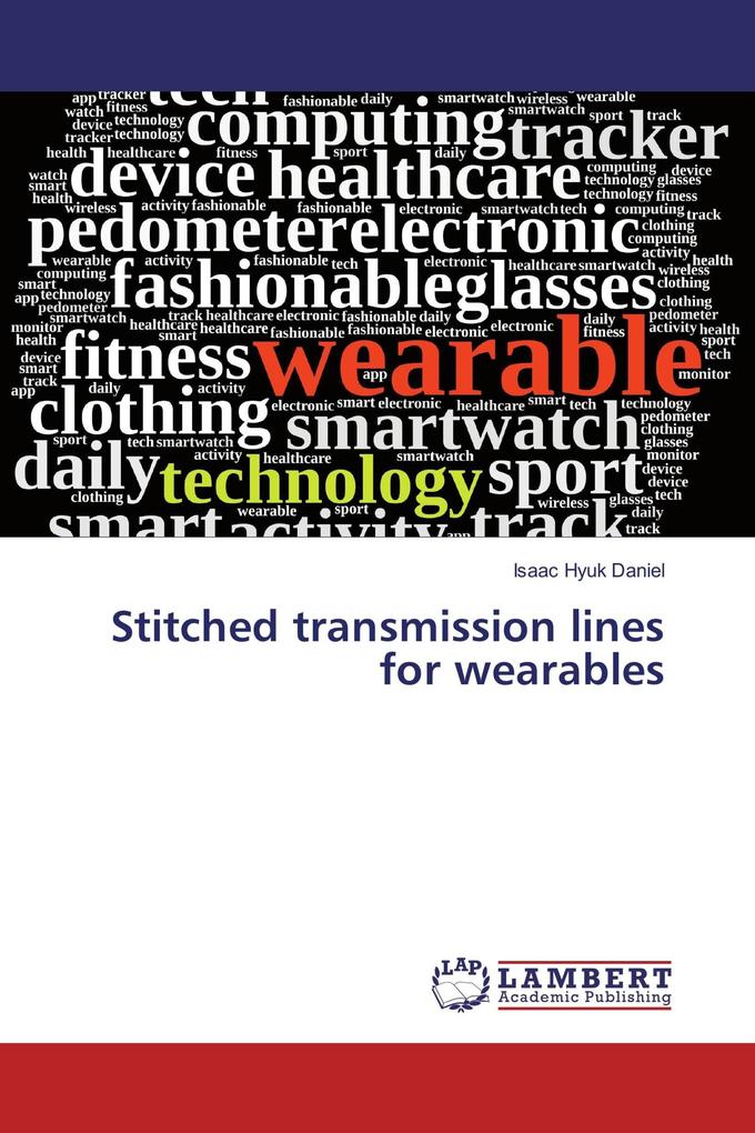 Stitched transmission lines for wearables