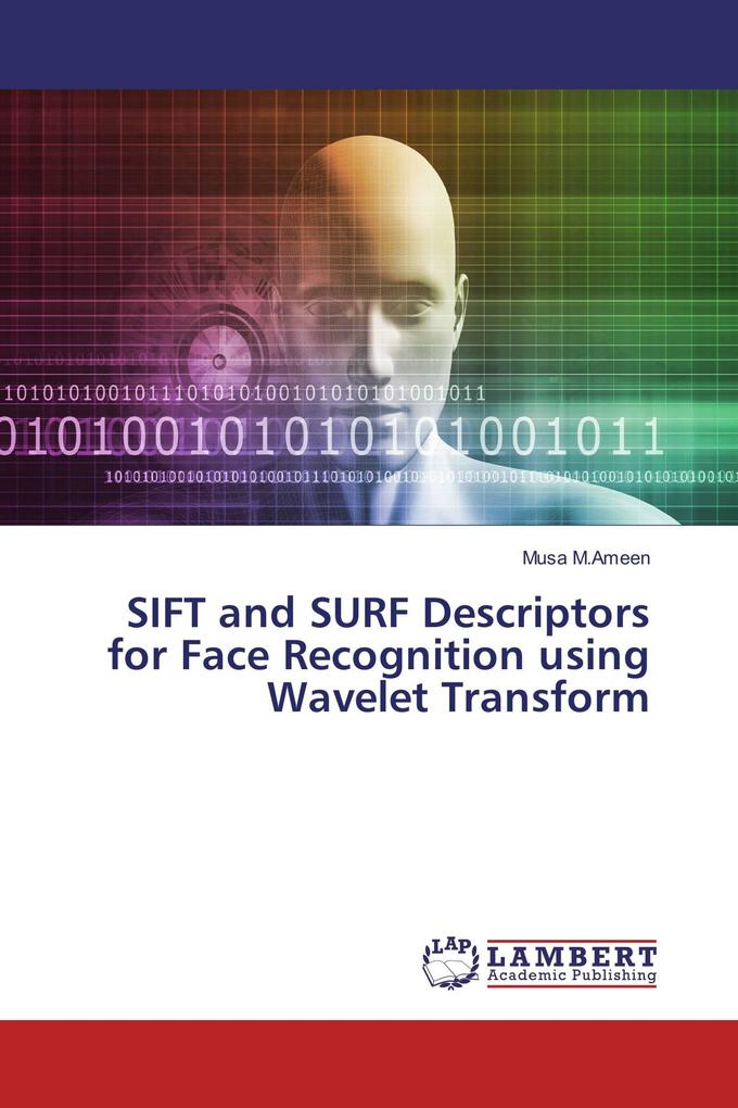 SIFT and SURF Descriptors for Face Recognition using Wavelet Transform