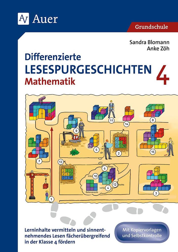 Differenzierte Lesespurgeschichten Mathematik 4 - Sandra Blomann/ Anke Zöh