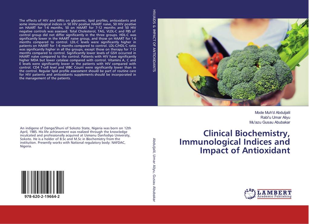 Clinical Biochemistry Immunological Indices and Impact of Antioxidant