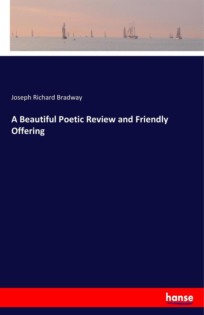 A Beautiful Poetic Review and Friendly Offering