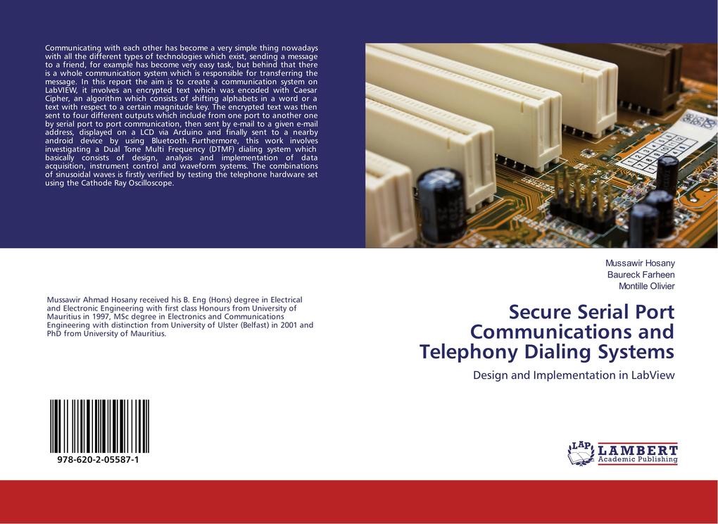 Secure Serial Port Communications and Telephony Dialing Systems