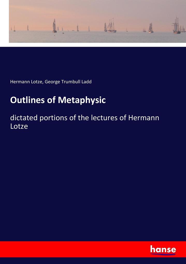 Image of Outlines of Metaphysic