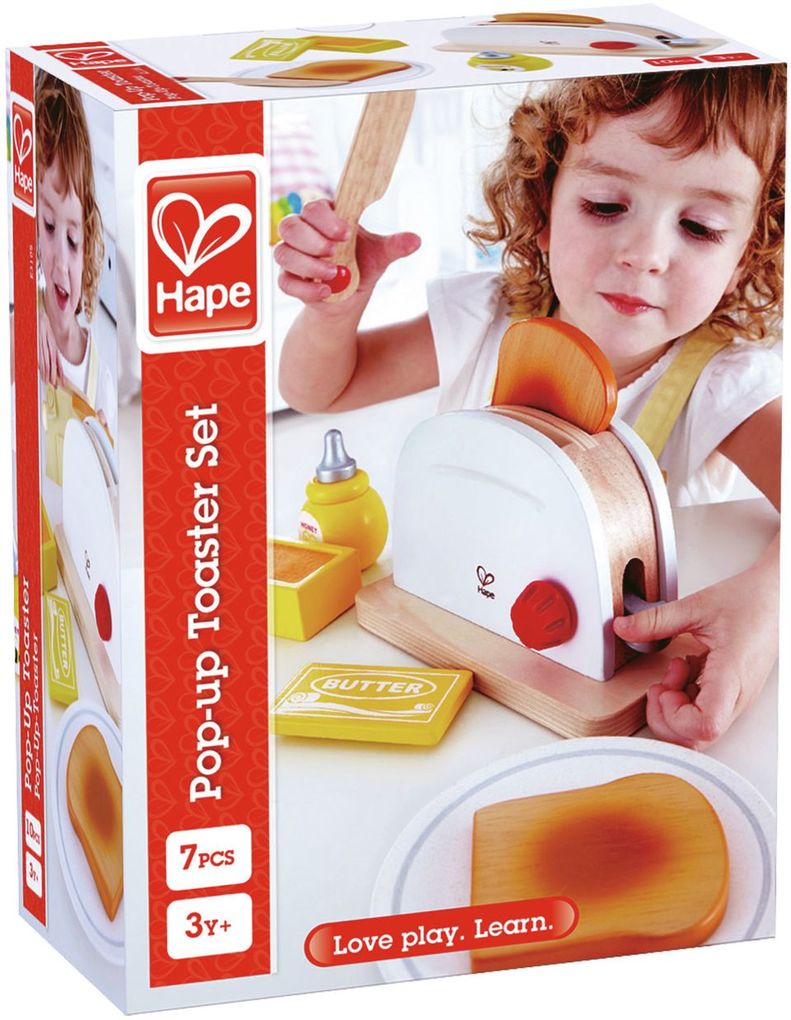 Image of Hape - Pop-up-Toaster-Set