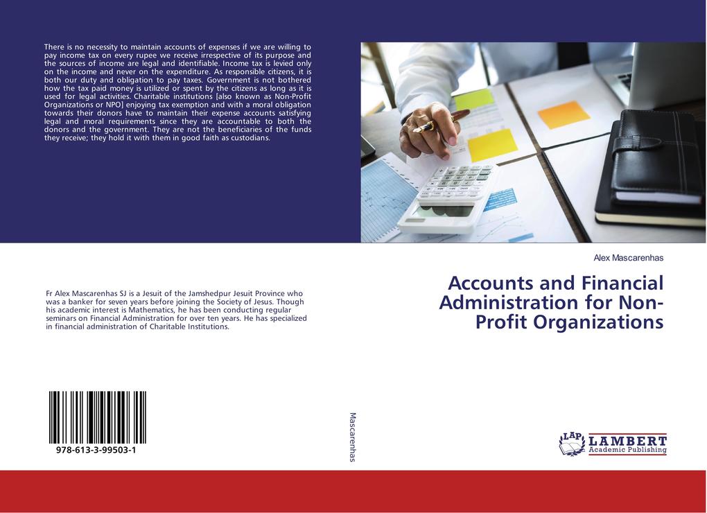 Accounts and Financial Administration for Non-Profit Organizations