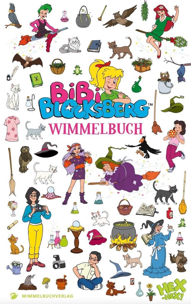 Image of Bibi Blocksberg - Wimmelbuch, Pappband