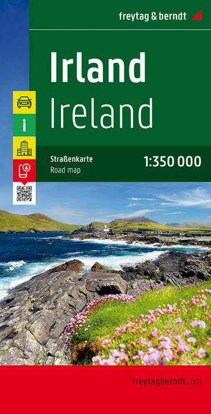 Irland 1 : 350 000. Autokarte