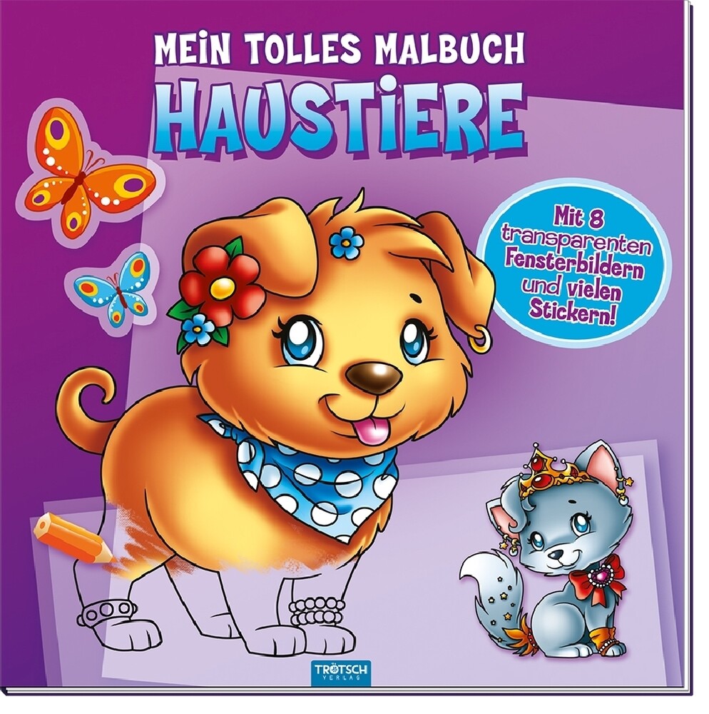 Image of Mein tolles Malbuch HAUSTIERE