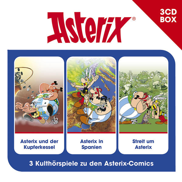 Image of Asterix-3-CD Hörspielbox Vol.5