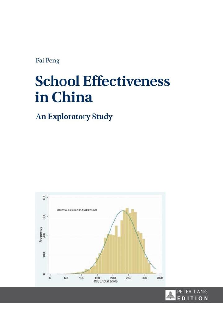 School Effectiveness in China als eBook Download von Pai Peng - Pai Peng