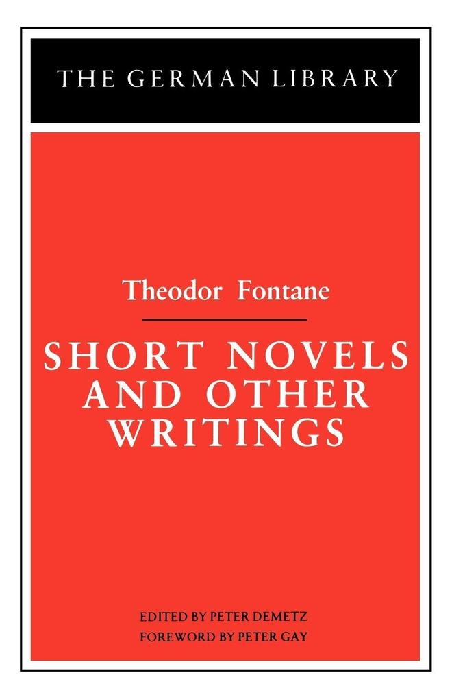 Short Novels and Other Writings